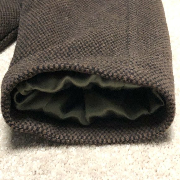 Mario Valente Cashmere Wool Brown Men's Coat 38 - Picture 6 of 8